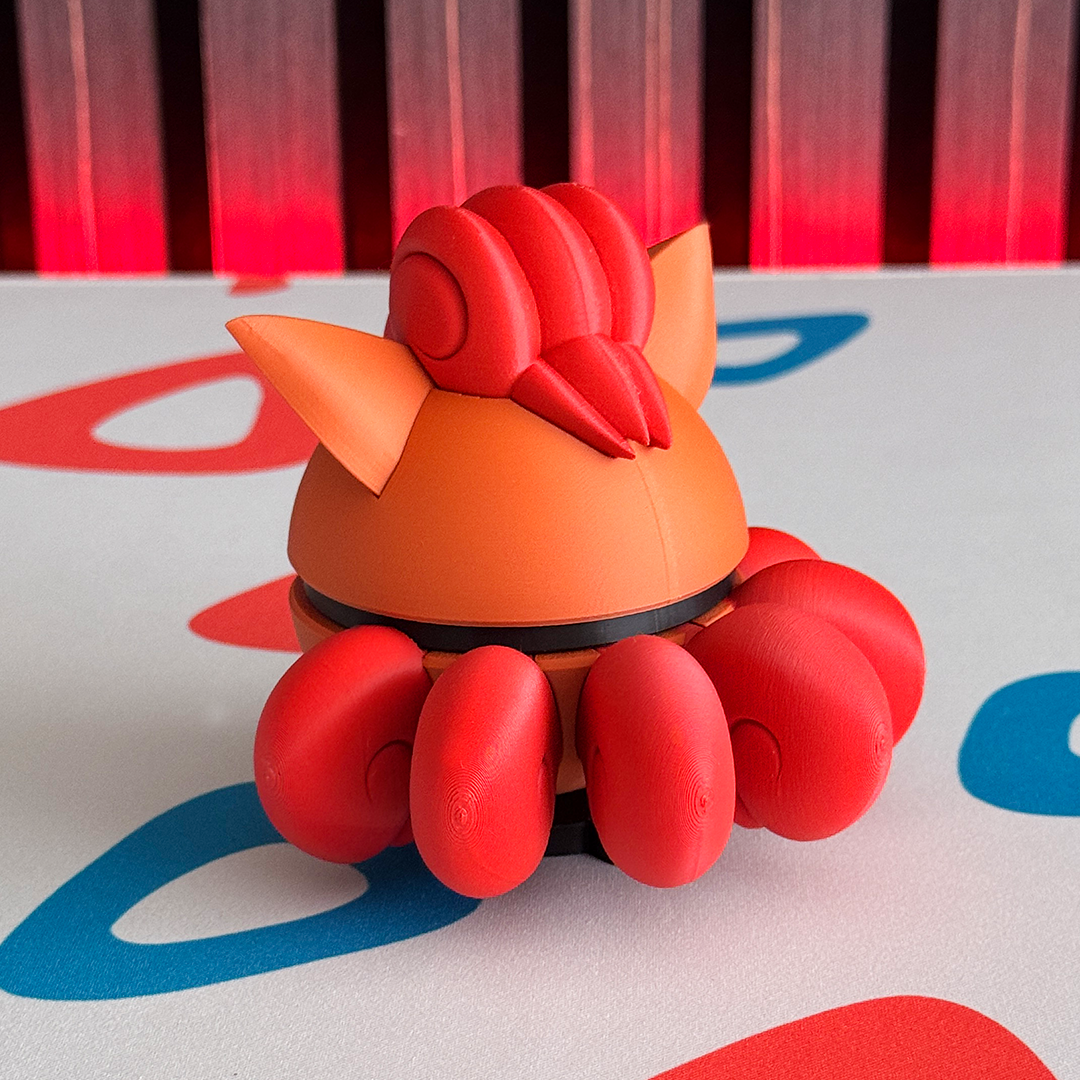Poku-Bola Coleccionable Vulpix #037 + REGALO
