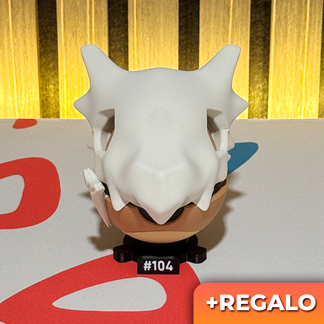 Poku-Bola Coleccionable Cubone #104 + REGALO