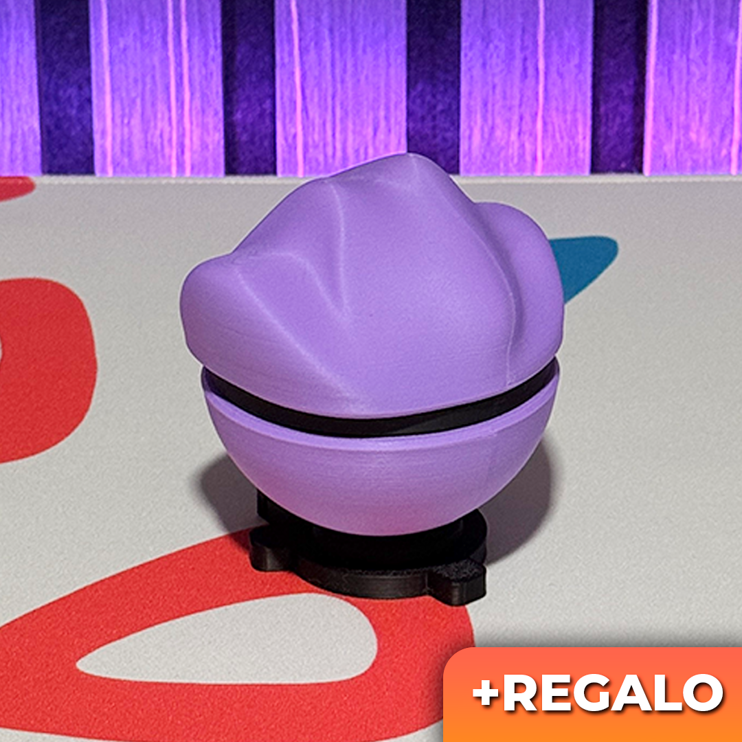 Poku-Bola Coleccionable Ditto #132 + REGALO