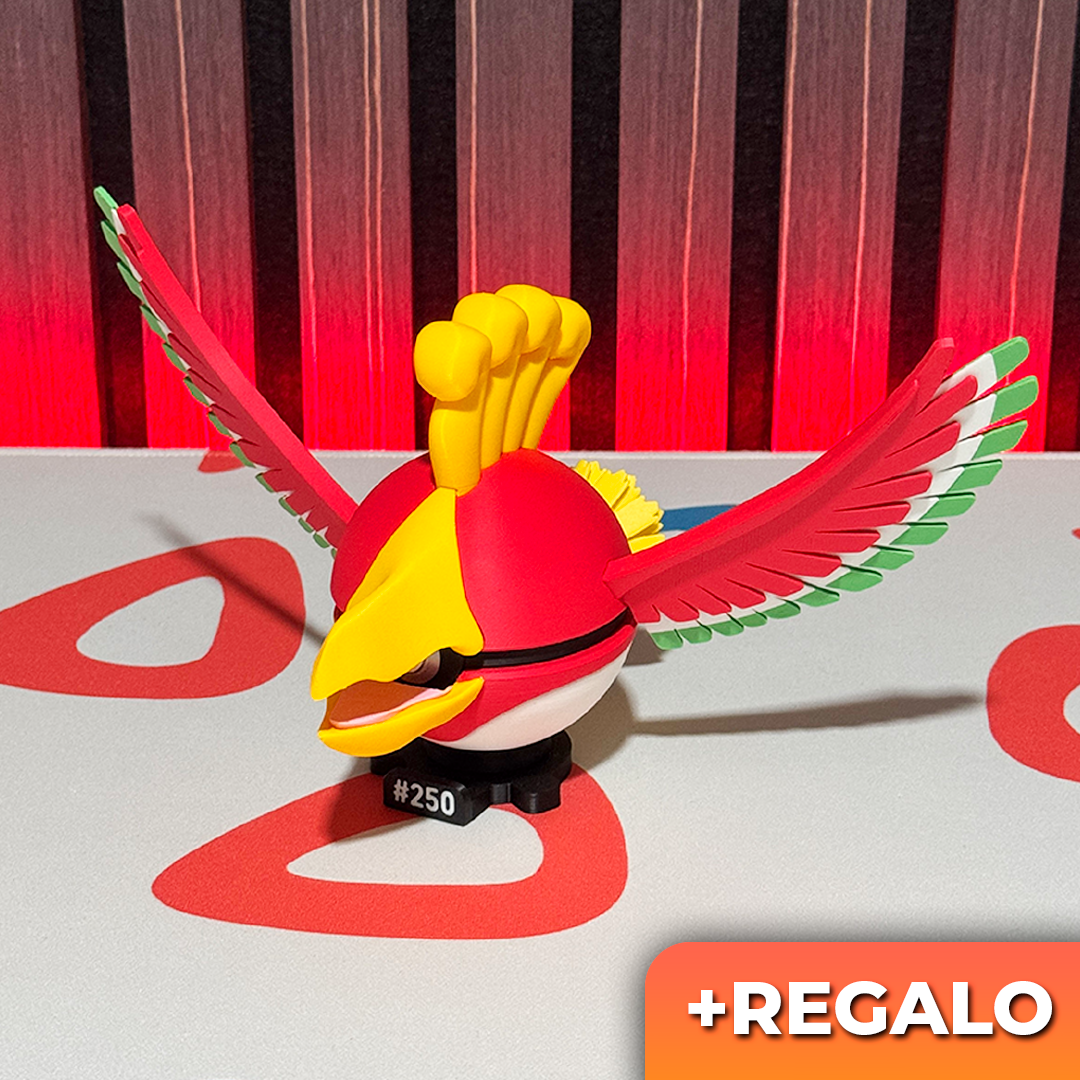 Poku-Bola Coleccionable Ho-Oh #250 + REGALO