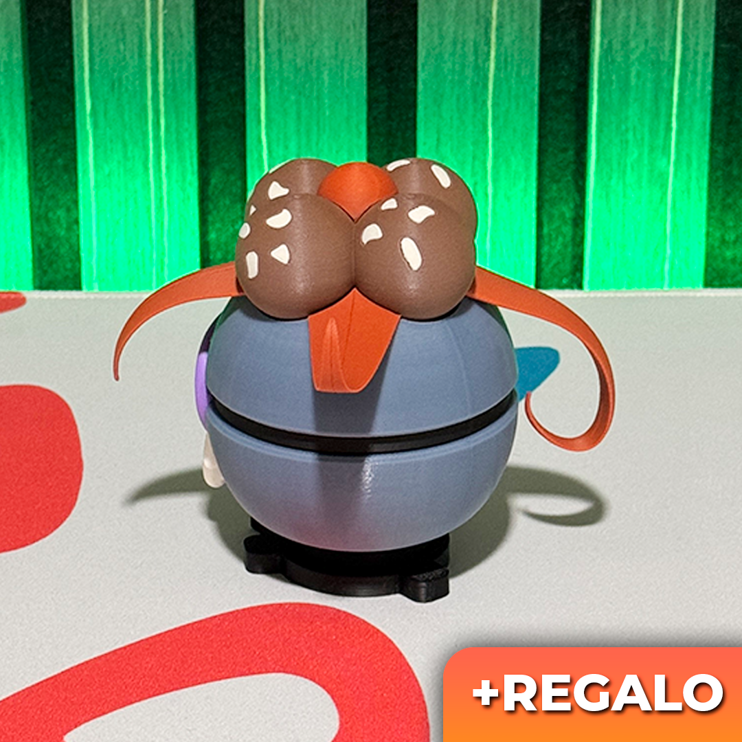 Poku-Bola Coleccionable Gloom #044 + REGALO