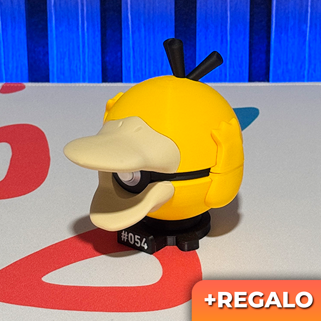 Poku-Bola Coleccionable Psyduck #054 + REGALO