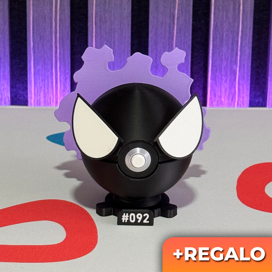 Poku-Bola Coleccionable Ghastly #092 + REGALO