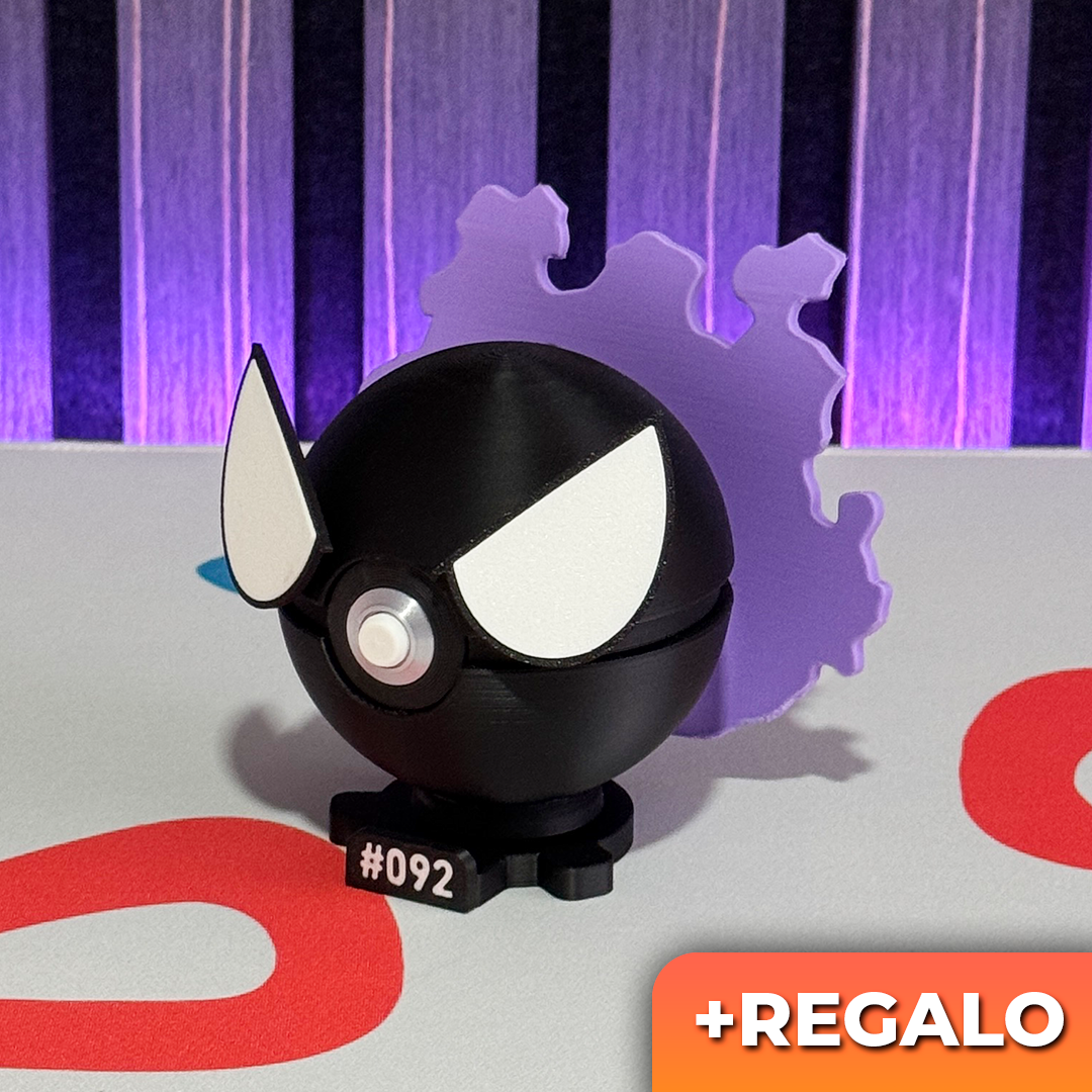 Poku-Bola Coleccionable Ghastly #092 + REGALO