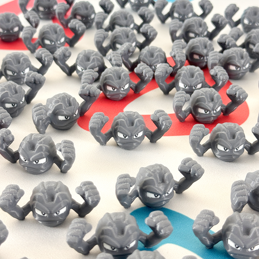 Poku-Chibi 074- Geodude - Mini figura coleccionable