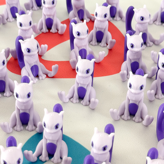 Poku-Chibi 150- Mewtwo - Mini figura coleccionable