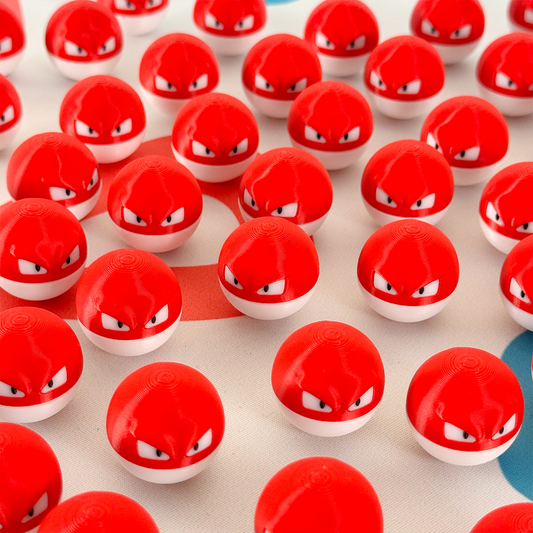Poku-Chibi 100 - Voltorb - Mini figura coleccionable