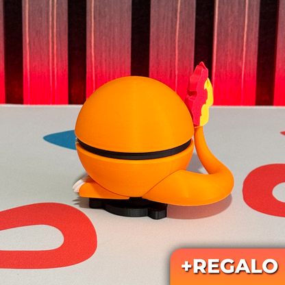 Poku-Bola Coleccionable Charmander #004 + REGALO