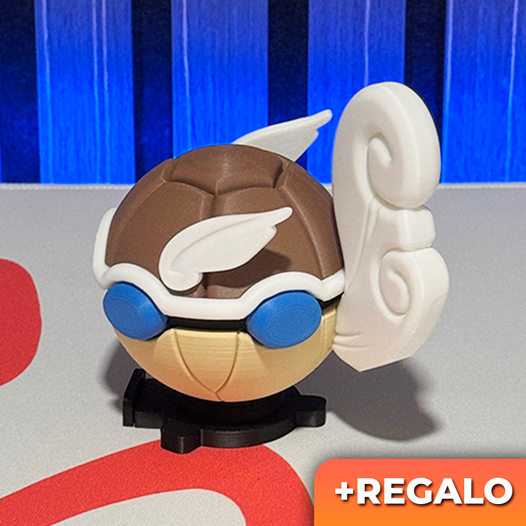 Poku-Bola Coleccionable Wartortle #008 + REGALO