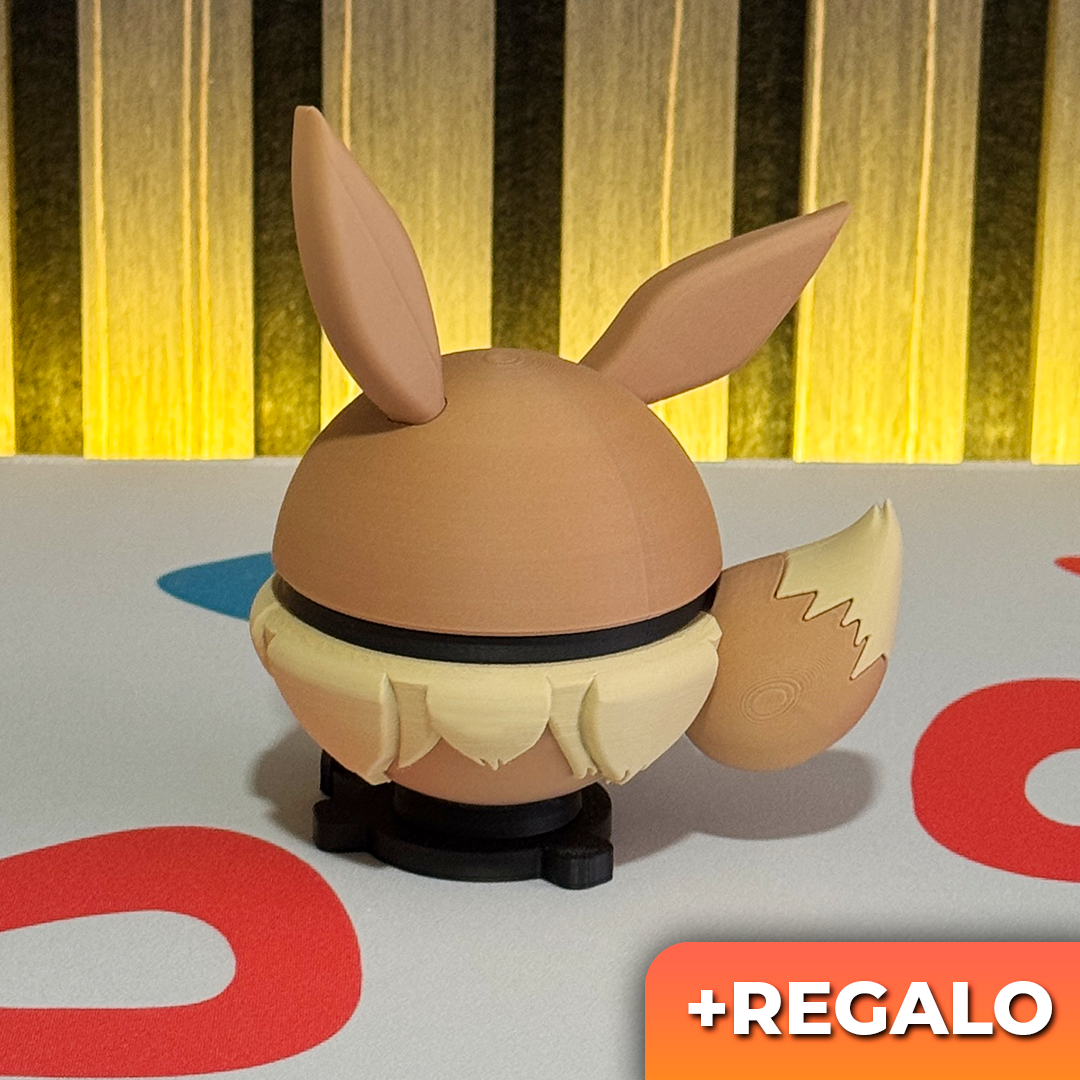 Poku-Bola Coleccionable Eevee #133 + REGALO