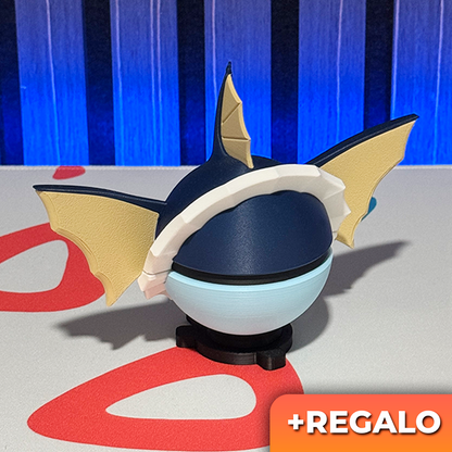 Poku-Bola Coleccionable Vaporeon #134 + REGALO