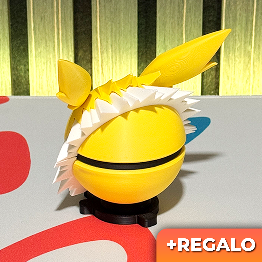 Poku-Bola Coleccionable Jolteon #135 + REGALO