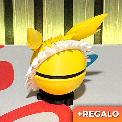 Poku-Bola Coleccionable Jolteon #135 + REGALO