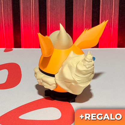 Poku-Bola Coleccionable Flareon #136 + REGALO