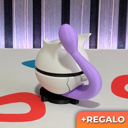 Poku-Bola Coleccionable MewTwo #150 + REGALO