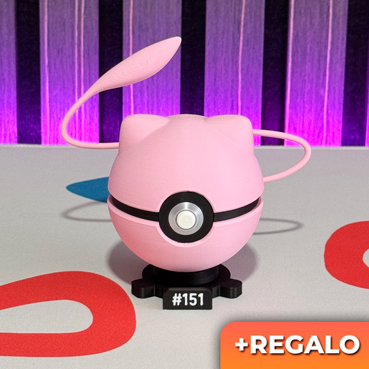 Poku-Bola Coleccionable Mew #151 + REGALO
