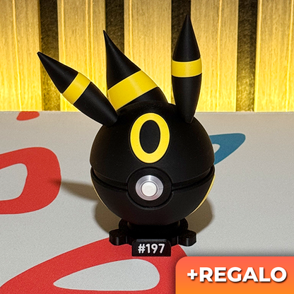 Poku-Bola Coleccionable Umbreon #197 + REGALO