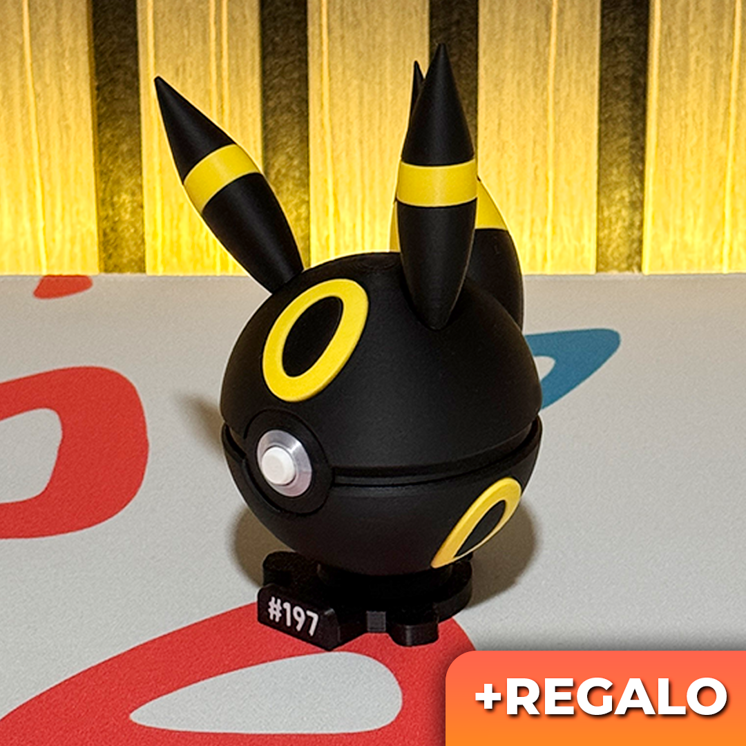 Poku-Bola Coleccionable Umbreon #197 + REGALO