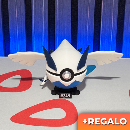 Poku-Bola Coleccionable Lugia #249 + REGALO