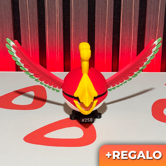 Poku-Bola Coleccionable Ho-Oh #250 + REGALO