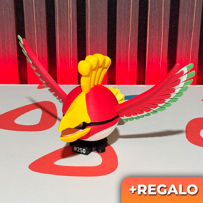 Poku-Bola Coleccionable Ho-Oh #250 + REGALO