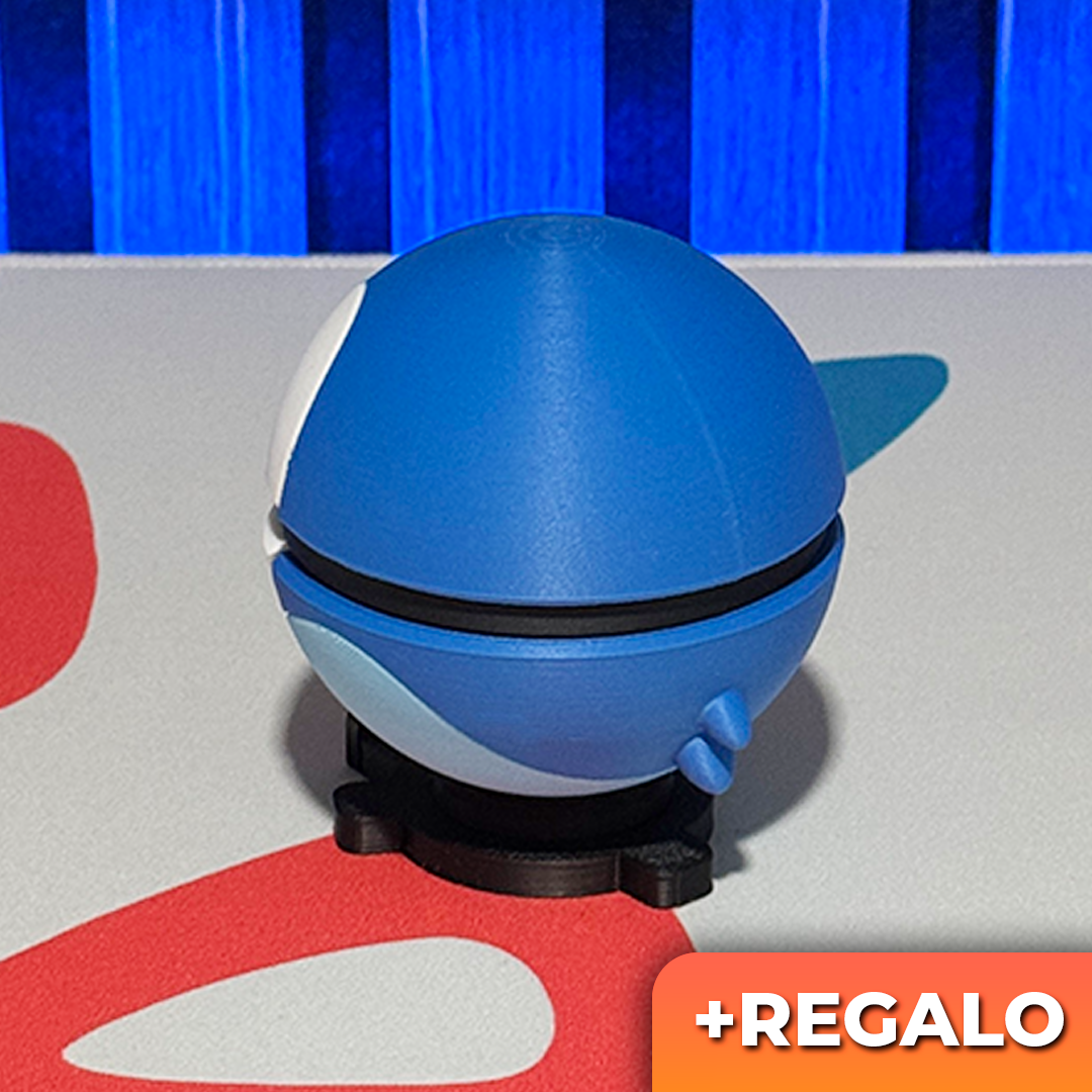 Poku-Bola Coleccionable Piplup #392 + REGALO