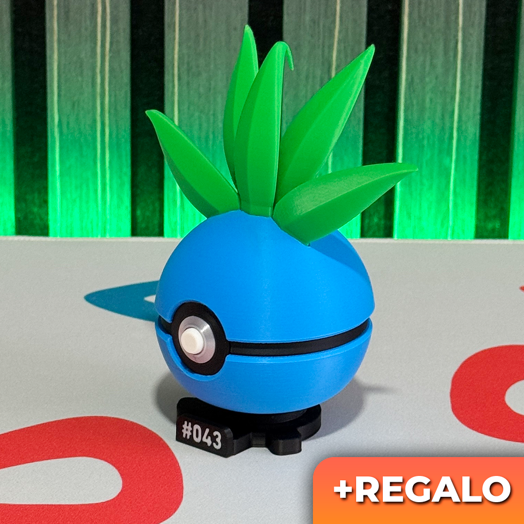 Poku-Bola Coleccionable Oddish #043 + REGALO