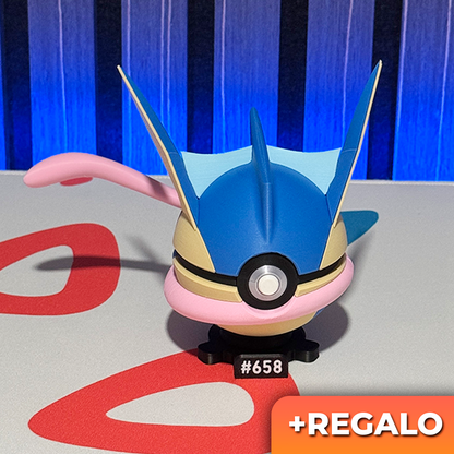 Poku-Bola Coleccionable Greninja #658 + REGALO