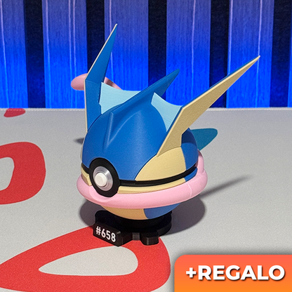 Poku-Bola Coleccionable Greninja #658 + REGALO