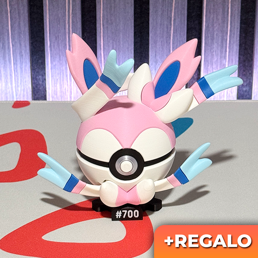 Poku-Bola Coleccionable Sylveon #700 + REGALO
