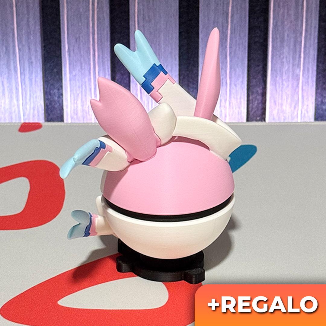 Poku-Bola Coleccionable Sylveon #700 + REGALO