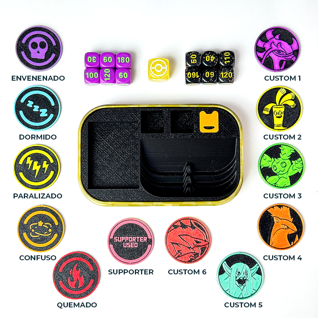 Inserto para latas Pokemon TCG