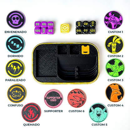 Inserto para latas Pokemon TCG