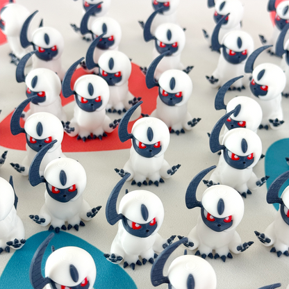Poku-Chibi 359 - Absol - Mini figura coleccionable